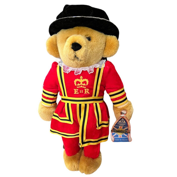 Merrythought England Plush Bear Harrods Beefeater Royal Guard NWT 1990 - Picture 5 of 7